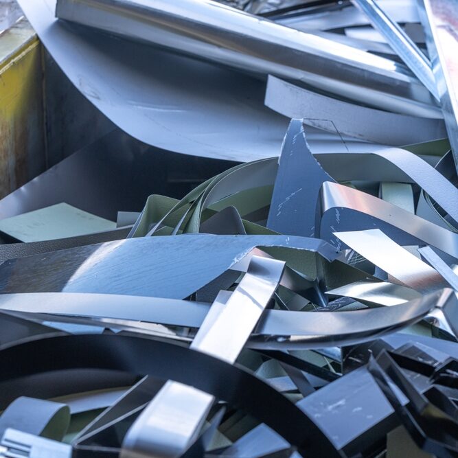 Scrap,Metal,In,Junkyard,Ready,For,Recycling